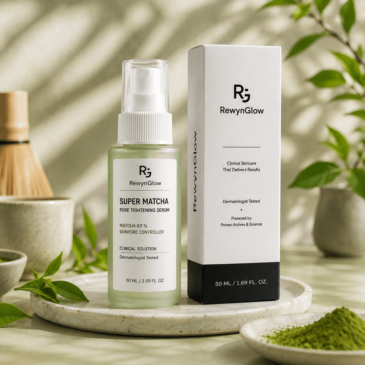 Super Matcha Pore Tightening Serum — Refine, Balance & Strengthen