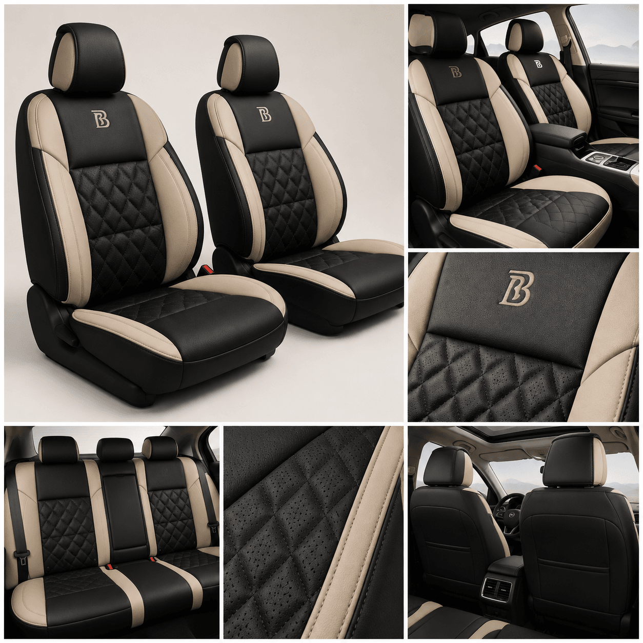 Luxury Leather Car Seat Covers