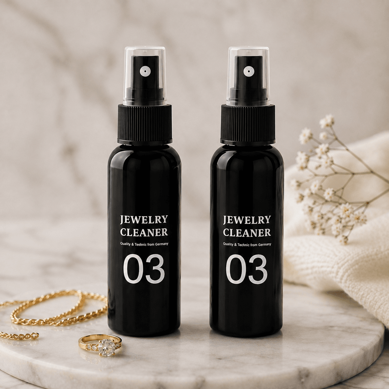 Jewellery Cleaner Spray 100ml Pack of 2