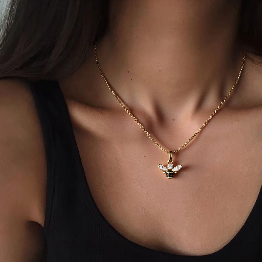 Bee Charm Necklace