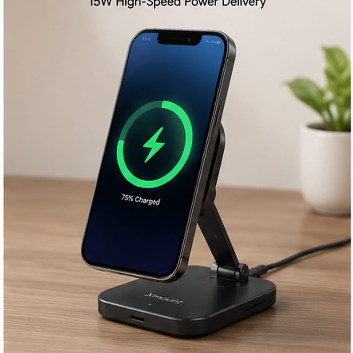 Xmount MagSafe Wireless Charging Stand – 15W Fast Charging