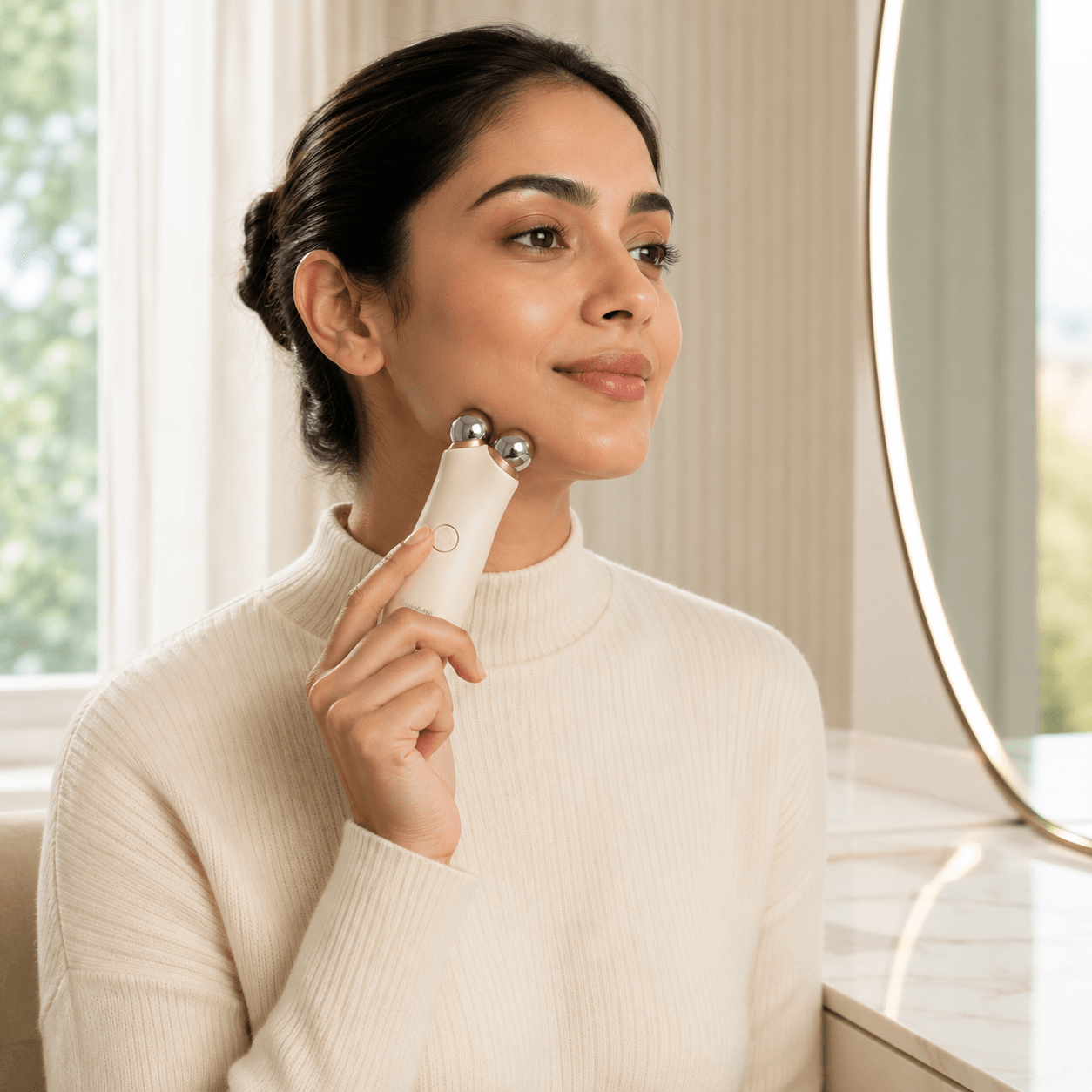 HanGlow Sculpt Microcurrent Facial Toning Device