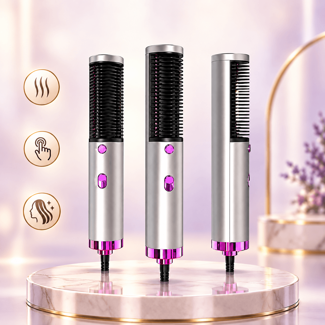 Hanglow Heat Comb- 3 IN 1 PROFESSIONAL HAIR DRYER & STYLISH COMB
