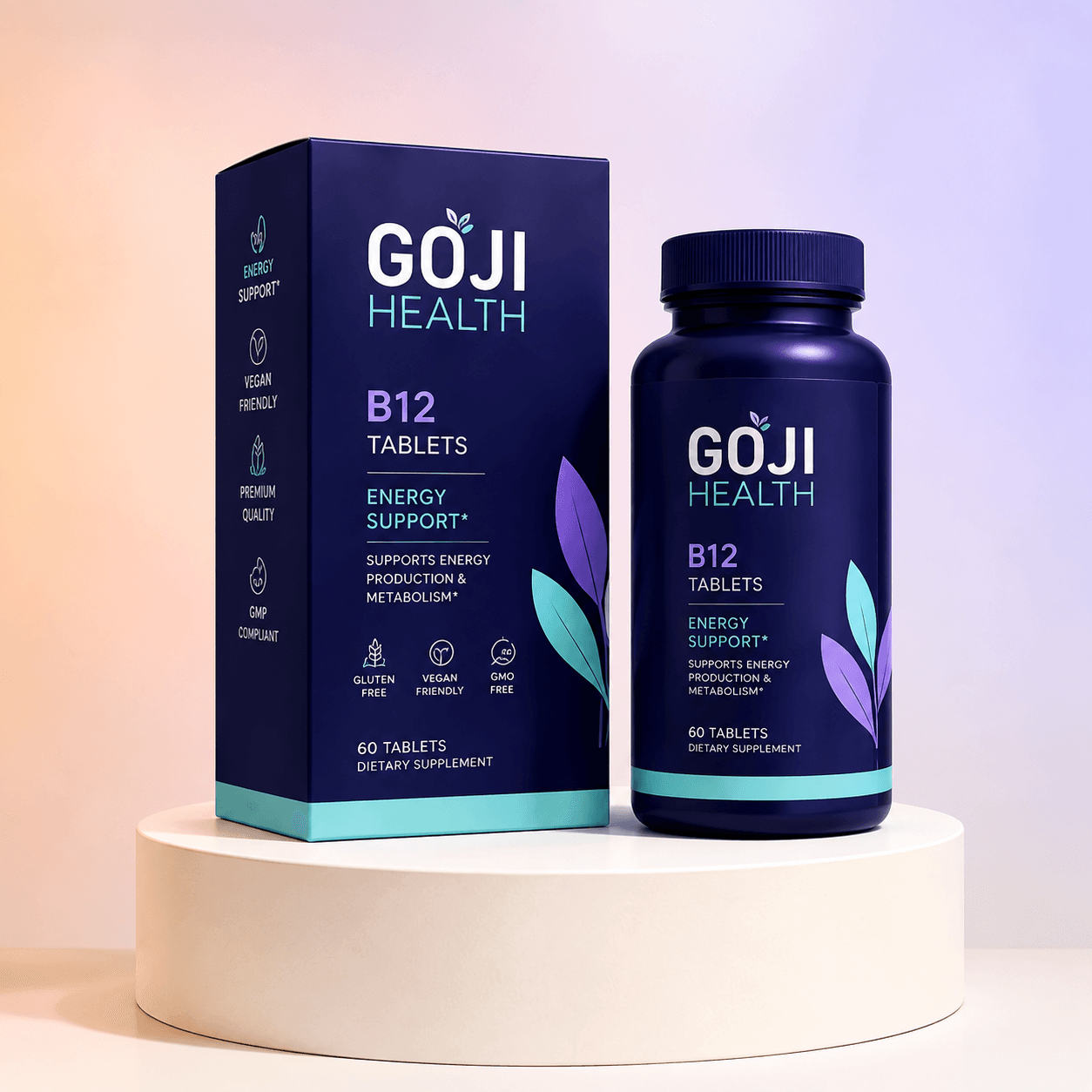 Goji Health B12 Energy Support Tablets