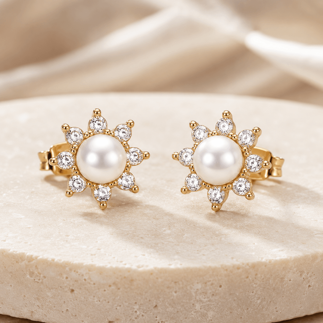 Celestial Pearl Studs