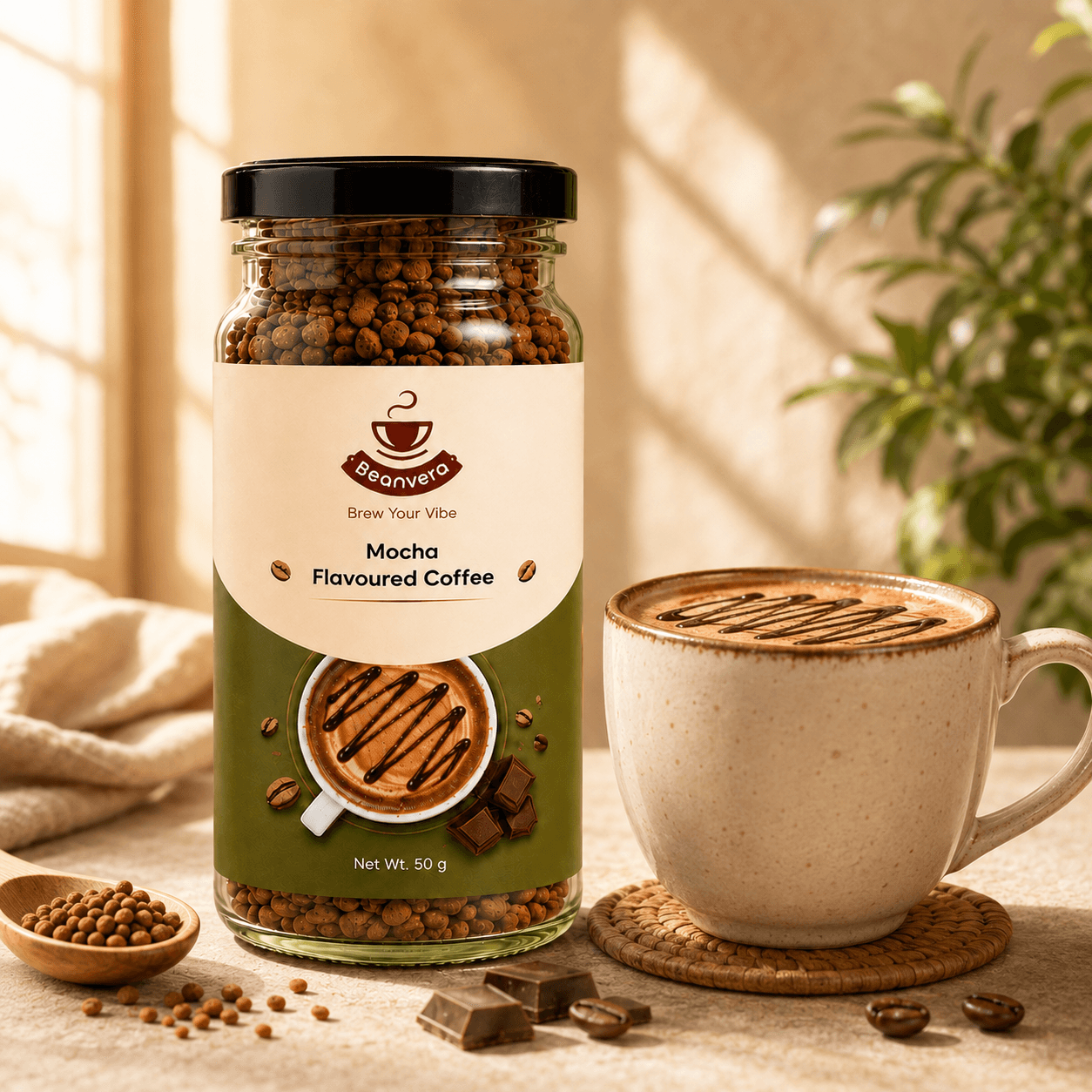 Beanver Matcha Flavoured Coffee