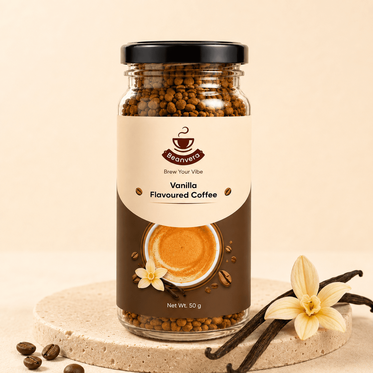 Beanvera Vanilla Flavoured Coffee