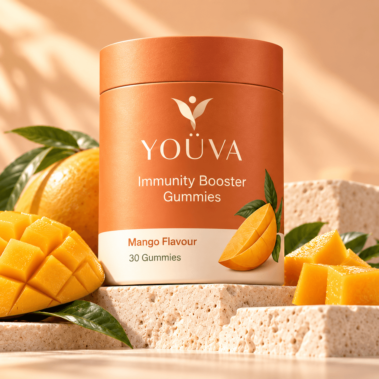 Immunity Booster Gummies | Mango Flavour | 30 Gummies